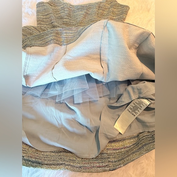 NWT By Anthropologie Sleeveless Tweed Mini Dress - M - NWT - Picture 15 of 16